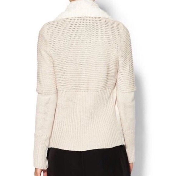 CLOSET CLEANOUT ๐ Piperlime Shearling & Suede Sweater - Picture 2 of 5